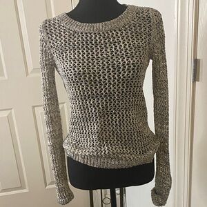 Old Navy Women's Metallic Knit Sweater